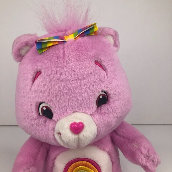 Care Bears Cheer Bear 13” Plush Interactive Toy Talking Singing Stuffed Animal - Picture 3 of 8